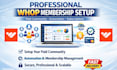 setup whop site whop digital product