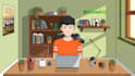 create an amazing 2d cartoon animation video for you