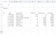 entry invoices data from image into spreadsheet