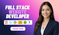 build custom full stack website web app as full stack website developer node js