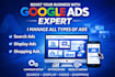 be your google ads PPC expert and facebook ads manager