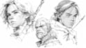 draw sketches with your character