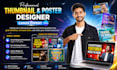 build a recommendation high CTR youtube thumbnails and poster