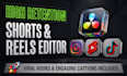 edit high retention video for tiktok instagram reels and youtube shorts