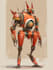 high quality robot, mecha concepts