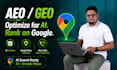 optimize google business profile and improve maps ranking