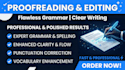 proofread your articles, blogs, and documents professionally