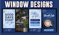 create professional window graphic designs