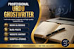 ghostwrite your book, ebook or story in urdu