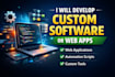 develop a custom app or software solution