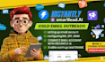 set up cold email marketing system using instantly or smartlead