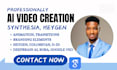 create synthesia ai coaching training video,heygen udemy spokesperson video edit