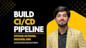 build cicd pipeline with docker, kubernetes and github actions
