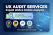 do a professional UX audit to improve your website or app usability
