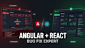 fix angular react javascript typescript bugs and errors
