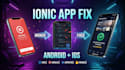 fix ionic angular mobile app bugs and issues