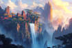 professional landscape digital art