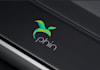 design a modern security and technology logo