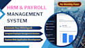 develop a custom hrm and payroll management system in PHP