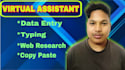 do data entry, copy paste, typing and excel work
