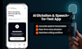 create ai dictation and speech to text app like wispr flow