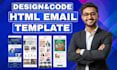 design and code responsive HTML email template