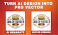 convert ai image into print ready vector svg eps png
