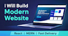 build a responsive mern stack web application using react and node js