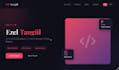 design a professional portfolio website in dark or minimal style