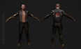 3d game ready character modeling, 3d game assets model, lowpoly character model