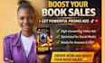 create converting book promo ads for amazon and social media