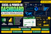 create professional excel,power bi dashboard and data visualization