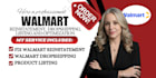 reinstate walmart, do dropshipping, listing wfs walmart ppc walmart optimization