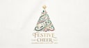 design a festive and creative christmas logo
