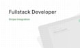develop a full stack web app with stripe and admin dashboard