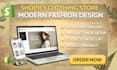 build a reponsive shopify clothing website design clothing store to boost sales