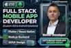 develop a custom mobile app for ios and android with backend