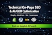 do technical on page seo, expert ai geo for shopify, wordpress, wix, squarespace