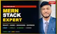 develop mern stack job portal with authentication system
