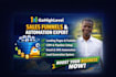 gohighlevel sales funnel, automation and CRM setup