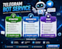 develop a custom telegram bot, forex bot with python for your needs