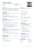 design a professsional CV