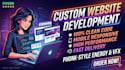 develop a premium custom website with modern UI UX design