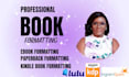 do amazon kindle ebook formatting and kdp children book paperback formatting