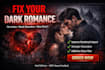 beta read dark romance and fix plot holes, weak characters and readers drop offs