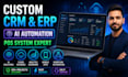 develop custom ai software full stack web application and ai automation