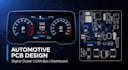design automotive pcb for dashboard digital cluster and can bus systems