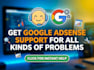 fix and guide you with google adsense issues step by step