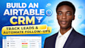be airtable expert, setup airtable, softr webapp, airtable crm, n8n automation