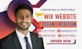 create wix online course website design wix landing page, wix membership setup